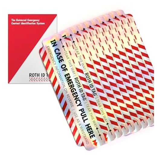 Family ROTH ID TAG Emergency Identification Kit