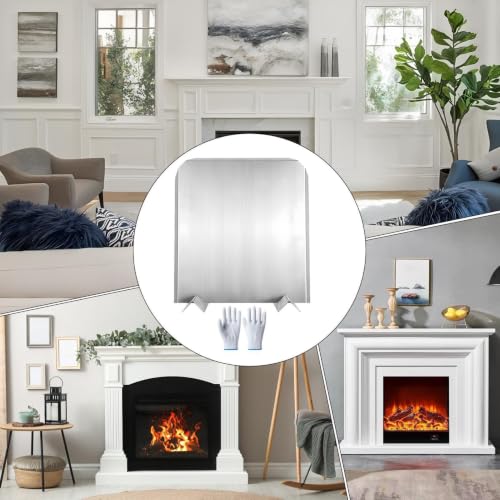 Protección ajustable para chimenea con paneles de acero 5