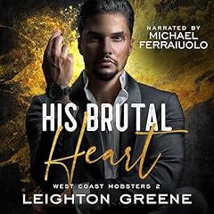 Diseño de la portada del título His Brutal Heart