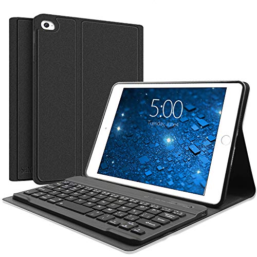 SENGBIRCH Keyboard Case for iPad Mini 5/4/3/2/1 - Detachable Keyboard - Magnetic Design