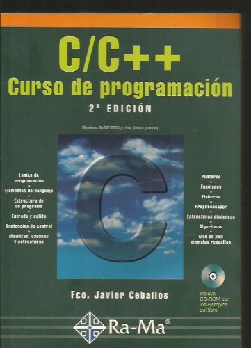 C/C++ Curso de programación, 2ª edición. : Amazon.com.mx: Libros