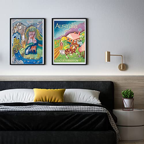 Nucucina 2 Pack Kids Art Frame Front Opening - Open Display Photo Picture Frames For Kids Artwork - Smart Stacker Art Project Frame For Art Work - Child Children Artwork Frame With Storage #TOP2