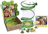 Insect Lore Live Praying Mantis Hatching Kit Gift Box Toy - Viewing Habitat with Live Egg Case Life Cycle Toy Figurines and More - SHIP NOW