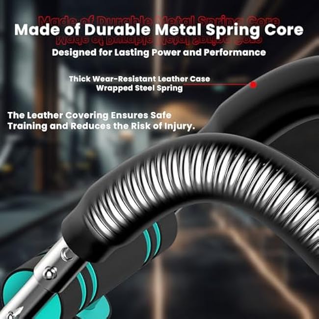 Alpha Bar Pro Chest Trainer, Alphabar Pro Exercise, Full Upper Body Workout Tool for Chest, Arms, Shoulders & Back, 60-110 Lb Adjustable Resistance Strength Bar with Anti-Slip Grip