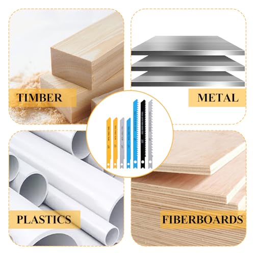 14 PCS U-Shank Jigsaw Blade Set