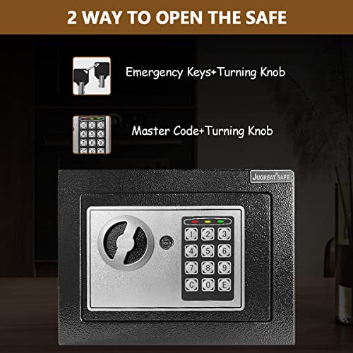 JUGREAT Fire Resistant Money Safe Box For Home