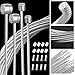 BUZIFU 8pcs Cable Freno y Cable Cambio, con 8 Terminales y 24...