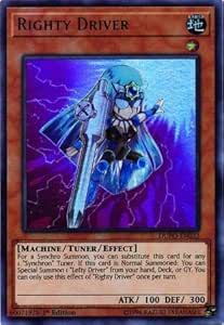 Amazon.com: Yu-Gi-Oh! - Righty Driver - DUPO-EN032 - Ultra Rare - 1st ...