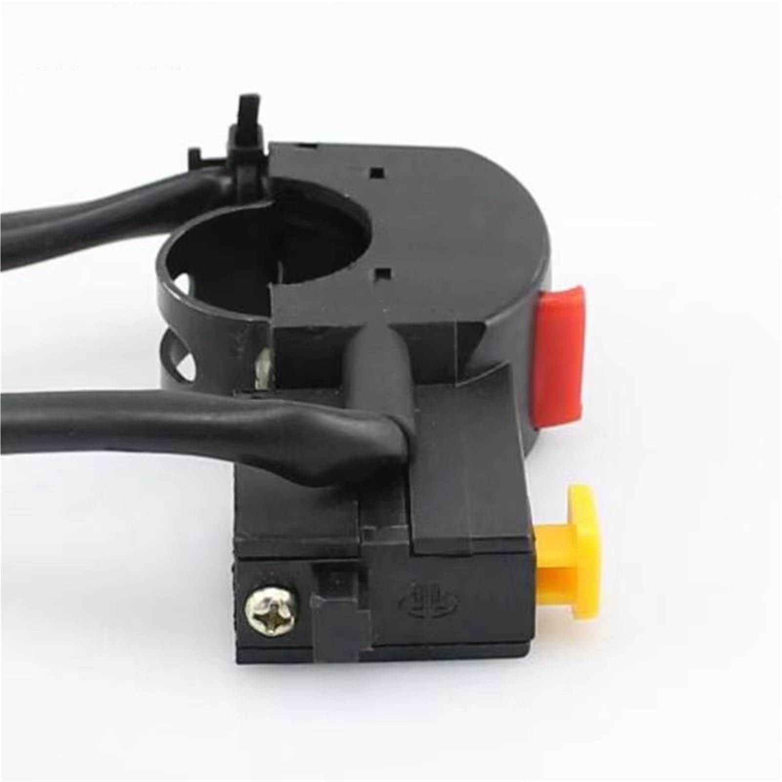 Moto puesta en marcha Interruptor Se Adapta A Manillares 7/8 Diámetro Longitud Total 28 Botón Arranque Eléctrico Interruptor Emergencia Motocicleta Bike Botón Pulsador Encendido Apagado
