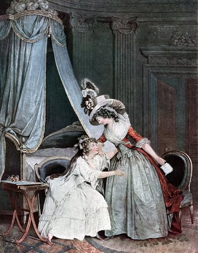 Peinture murale Lindiscrétion Janinet de qualité supérieure pour décoration salon chic