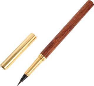 Wood Fountain Brush Pen for Writing and Drawing Soft Tip