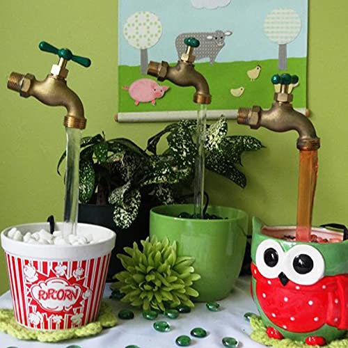 Outdoor Water Fountain, Flowing Spout Watering Can Fountain, Floating Tap Fountain, Outdoor Statue, Magic Invisible Faucet Fountain, Floating Faucet For Yard Art Decor Home Garden Lawn Patio #TOP4