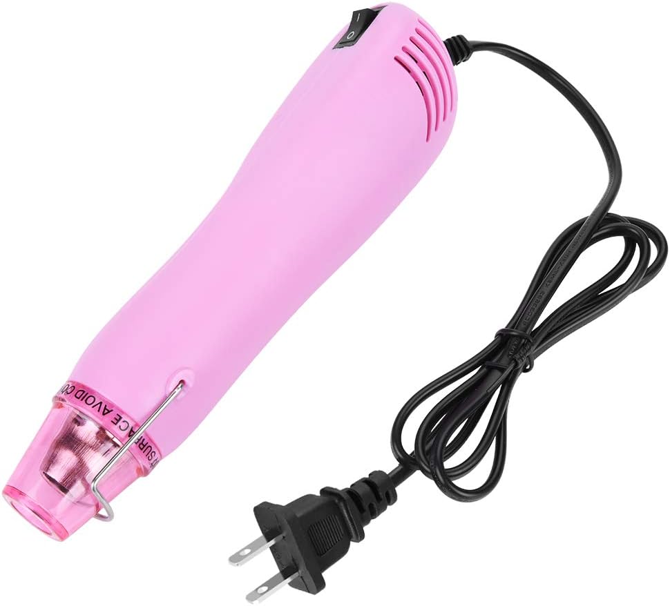 Promo Discount Up To 70% Off DEWIN Mini Heat Gun - Hot Air Gun, Portable for DIY Embossing, Shrinking, Wrapping, Clay DIY Electrical Heat Tool, 2 Colors