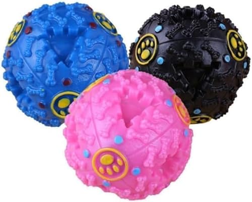 Brinquedo Para Cães Porta Petisco Bola Interativa Pet Apito Brinquedo Pet 10 cm.