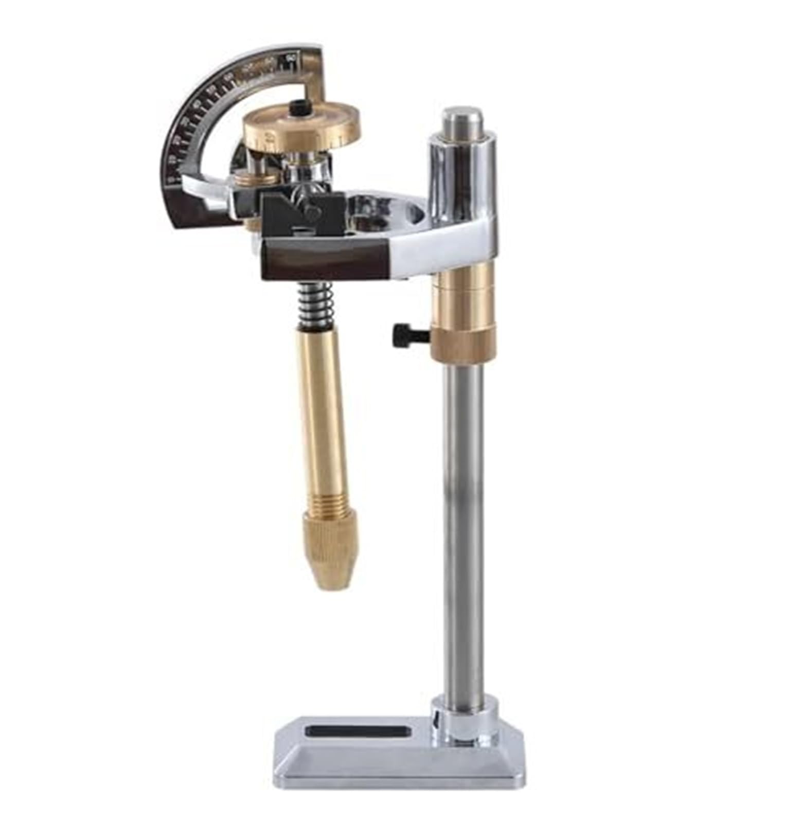 Gemstone Polishing Machine, Adjustable Lapidary Faceting Tool with Dops and 32 64 72 80 96 Scale(64)