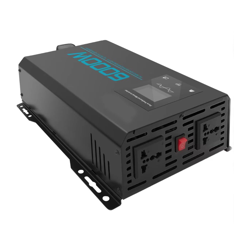 Onduleur 12V 220V pur sinus 6000W convertisseur haute puissance voiture et solaire