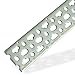 Produktbild Haas 3862 Montageschiene Montageplatte 50x3x1200 mm Lochschiene Installationsschiene Stahl verzinkt für Deckenwinkel Wandscheiben