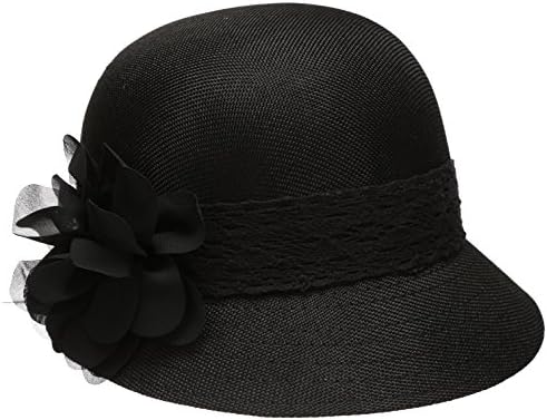 Women's Gatsby Linen Cloche Hat With 