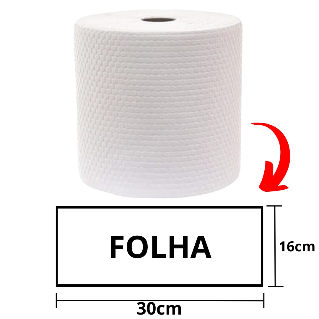 OWAREY Pano de Limpeza Papel Toalha Rolo Lavável Pano Multiuso Limpeza Geral C/ 150