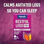 Hyland's Restful Legs PM, Nighttime Formula, Calms Agitated Legs so You Can Sleep, 50 Quick Dissolving Tablets - Image 3