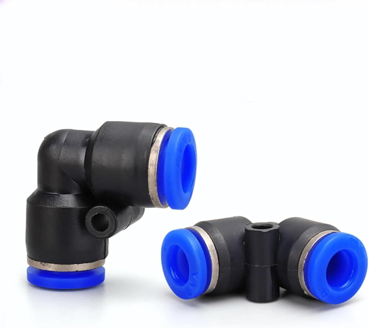 1pc PV Pneumatic Quick Coupling Plastic Elbow L Type 4 6 8 10 12 14 16MM Pipe Hose Air Part Pipe Push in Water Quick Coupling PVG(PV-12)