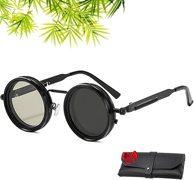 Ballee Sunglasses, Adjustable Tint Polarized Round Sunglasses, Wizy Sunglass, Nd Filter Sunglass