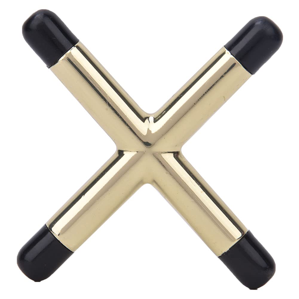 VGEBY Testa del Ponte da Biliardo, Accessorio per Stecca da Biliardo con Placcatura in Metallo e Rame, Design Durevole Maggiore stabilità, Perfetta per i Giocatori di