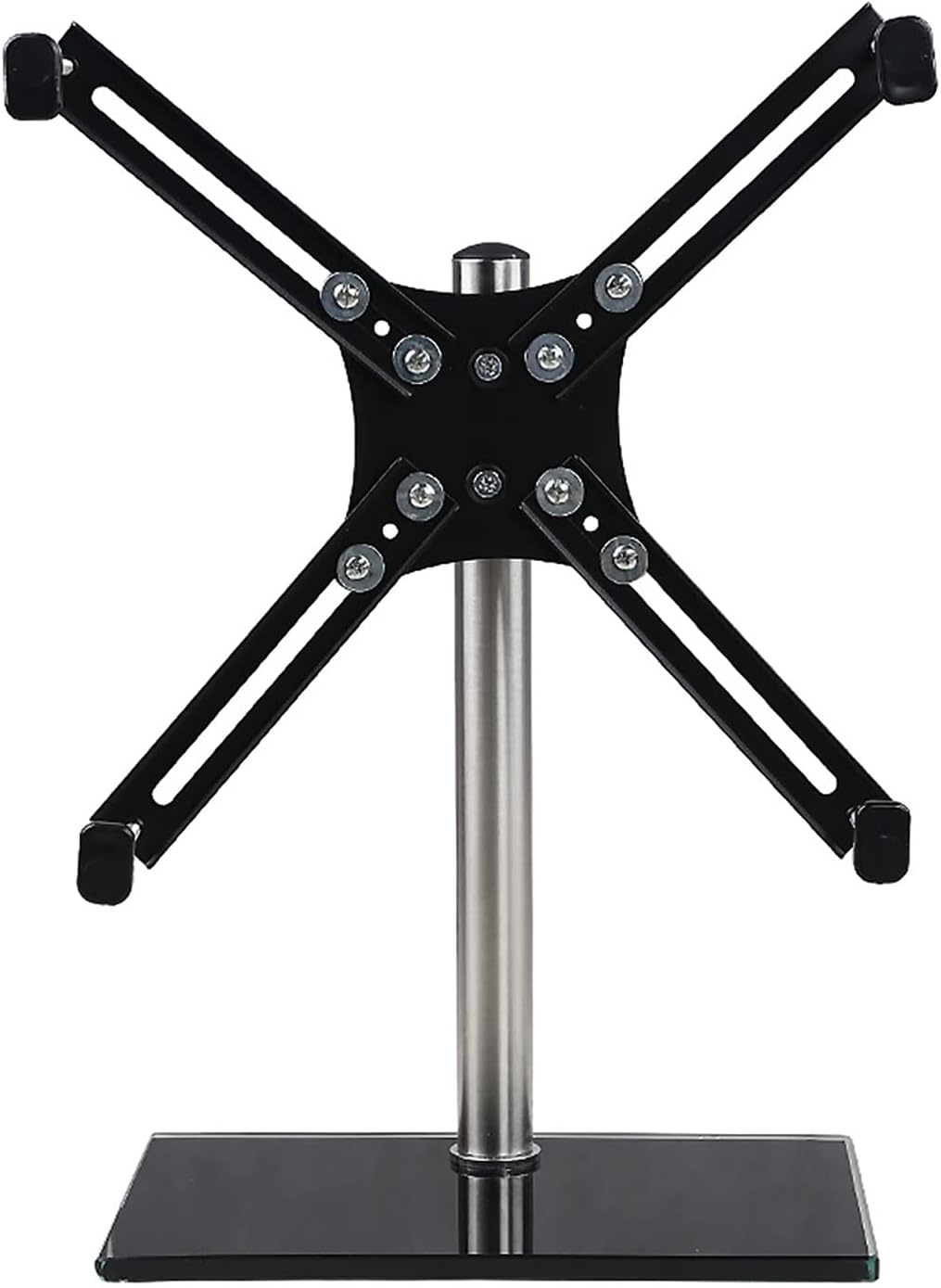 TV Stands TV Wall Mount Table Top TV Stand, Full Motion Mount with Left and Right 360° Rotation, Tabletop TV Base Fits 15-27 Inch Screen Di