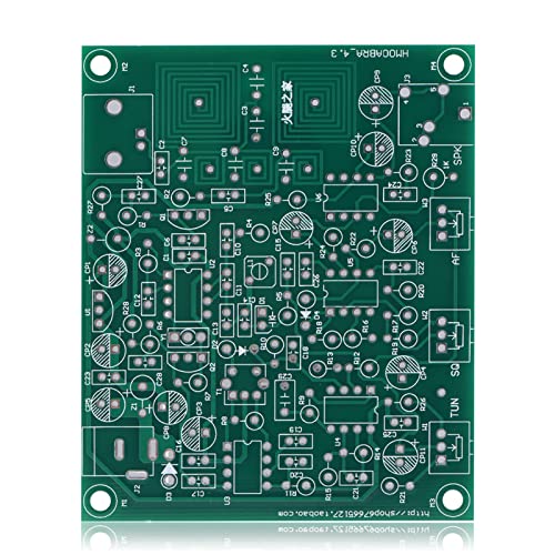 Kit receptor de radio de aviación Zunate Airband DIY miniatura 1