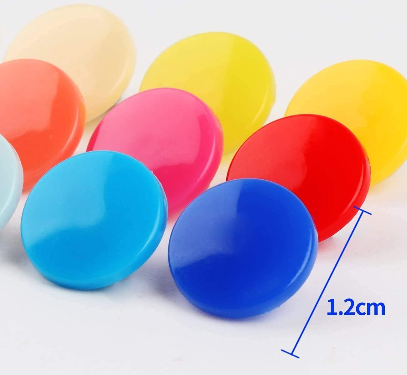 KAM Druckknöpfe + Druckknopfzange, Starter-Verschluss-Set, 384 Sets in 12 Farben, Größe 20, T5, KAM Druckknöpfe, Kunststoffverschluss, Druckknöpfe, zum Basteln, Stoffwindeln, Lätzchen