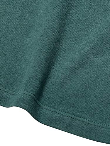 Camiseta Básica, Hering, Feminino, Verde, P