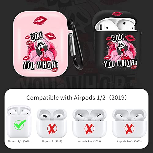 Novastar Cute Airpod Case 2Nd Generation, Premium Protective Pink Airpods Case 2Nd Generation, Shockproof & Dustproof, Stylish Design With Carabiner For Airpods 2Nd Generation Case Cover (Pink) #TOP1