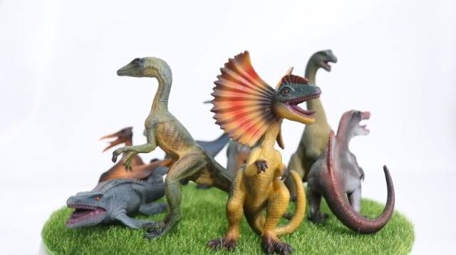 Figuras De Acción De Spinosaurus Triceratops Para Niños, Modelo De