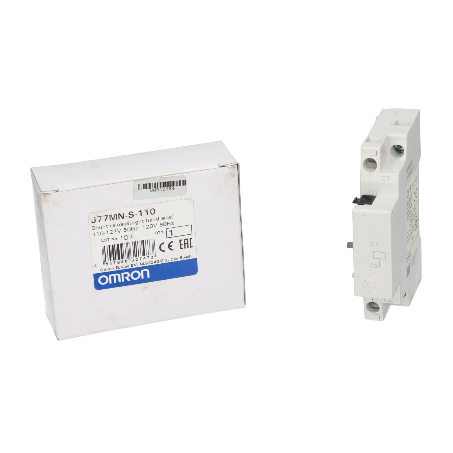 Déclencheur émission courant haute réactivité Omron 110 V AC basse tension pour sécurité TGBT