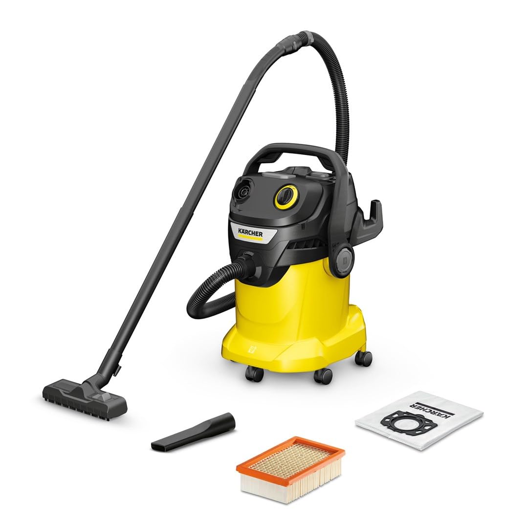 Karcher Aspiratore multiuso solidi e liquidi KWD 5-1800 watt - serbatoio da 25 litri