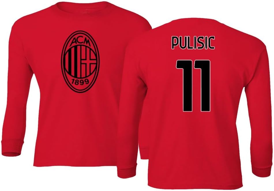 ac milan long sleeve jersey