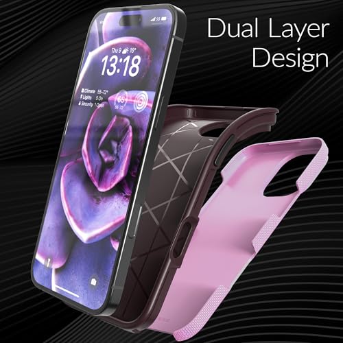 Image of Crave Dual Guard Compatible with iPhone 16 Plus Case, Compatible with MagSafe Shockproof Protection Dual Layer Case for Apple iPhone 16 Plus (6.7 inch) - Lilac