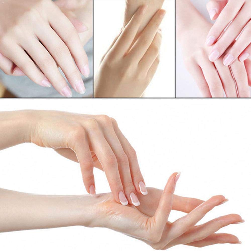 HiiBaby Moisturizing Gloves Gel Lining Cotton Glove with Essential Oils and Vitamins for Repair Eczema Dry Rough and Cracked Hands (Gray) : Beauty & Personal Care