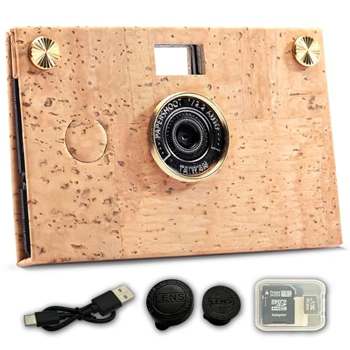 Amazon | ペーパーシュートカメラ - 18MP コンパクトデジタルペーパー
