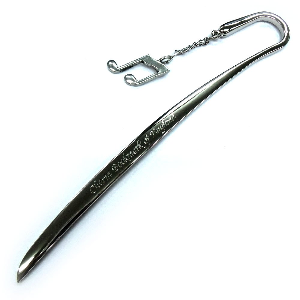 Amazon | チャーム ブックマーク 音符 しおり 本 おしゃれ 925シルバー