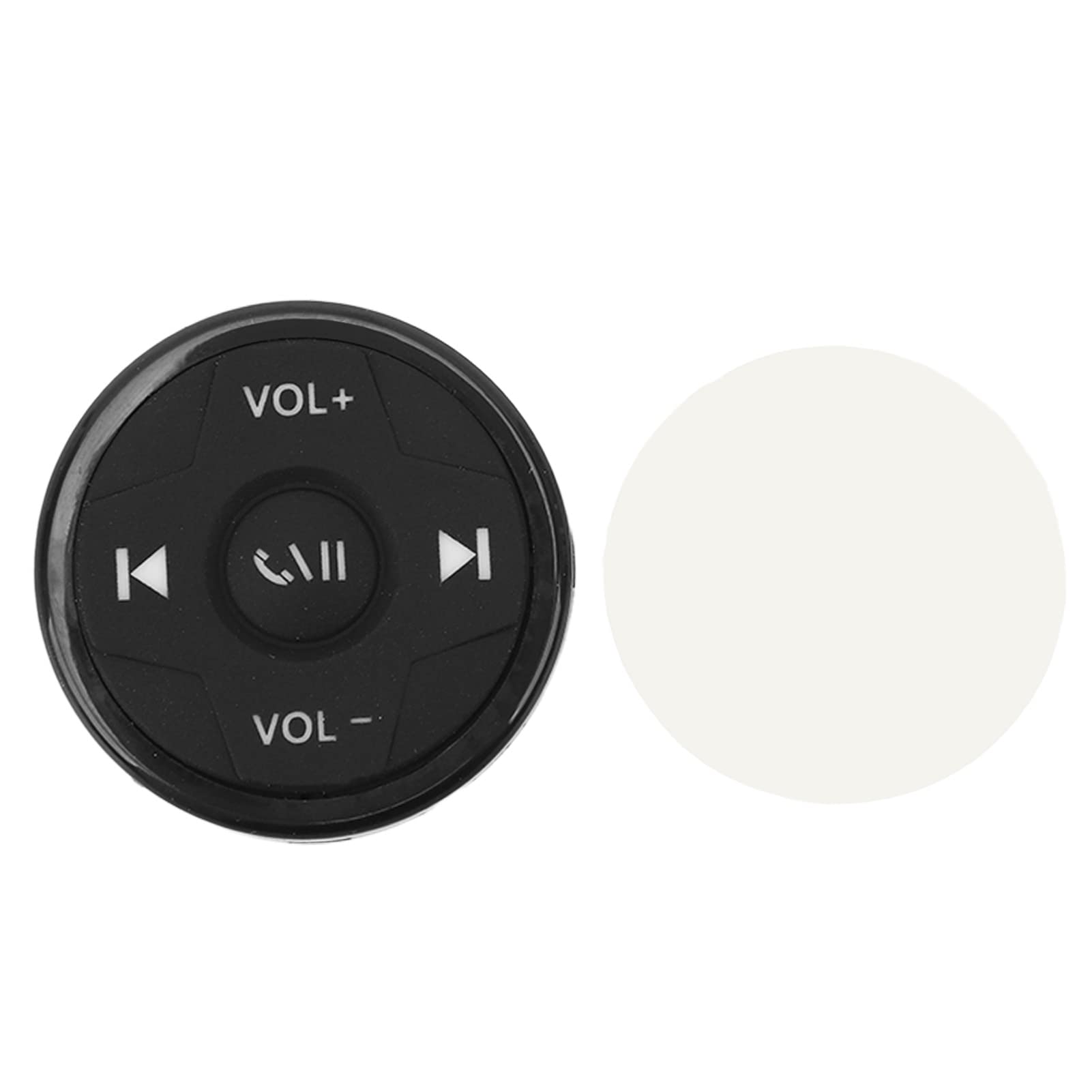 Kit de Télécommande, Bouton Bluetooth étanche Appariement Facile pour IOS pour Android Bouton Multimédia Télécommande pour Vélo Moto Volant