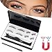 Produktbild Magnetische Wimpern 3D Magnet Künstliche Wimpern Set Wiederverwendbare Kunstfaser Magnetische Magnet Wimpern mit Hilfspinzette + Wimpernbürste + Aufbewahrungskiste(2 Paar/8 Stück)
