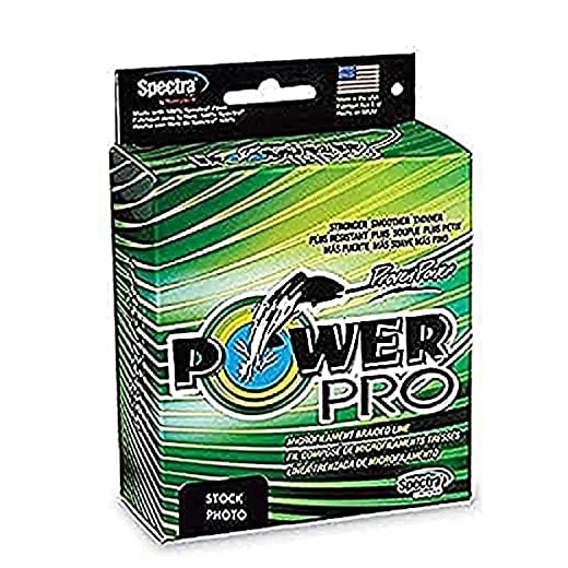 Power Pro 21100150500E Braided Spectra Fiber Fishing Line, 15 lb/500 yd, Moss Green
