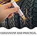 PRETYZOOM 2pcs Car Tire Marker Pens Wax Marker Pens Grease Pencil Yellow Tire Random Style