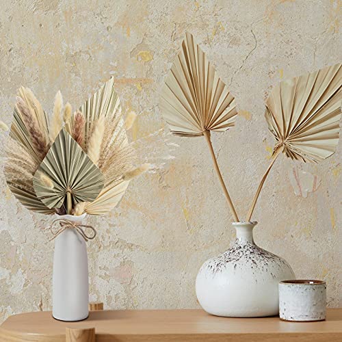 Dried Palm Leaves, Dried Pampas Grass Decor Reed Grass Bouquet For Wedding Boho Flowers Home Table Decor, Rustic Farmhouse Party(Classic Color,18 Pieces) #TOP5
