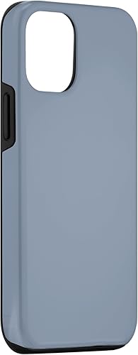 Miniatura 3 de Funda para iPhone 13 Pro Simple Chic Color Sólido Claro Dusty Slate Blue Case