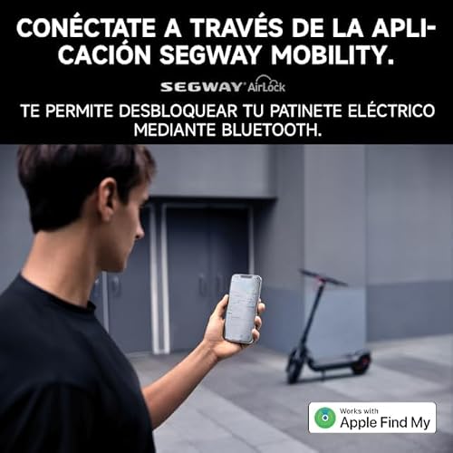 Segway Max G3 E, Trottinette électrique, Vitesse maximale de 25 km/h, Autonomie de 80 km, Double système de freinage - 8