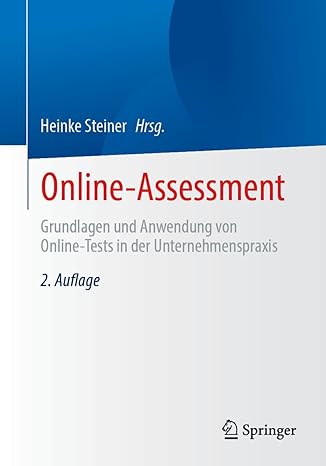 Online-Assessment: Grundlagen und Anwendung von Online-Tests in der Unteehmenspraxis (German Edition)-Wow! eBook