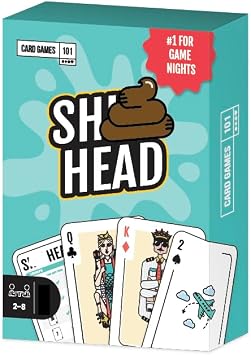 CardGames101 | S**t Head Card Game for Adults | Party & Drinking Game | 2 4 Players | 10 MINS | Travel Card Game