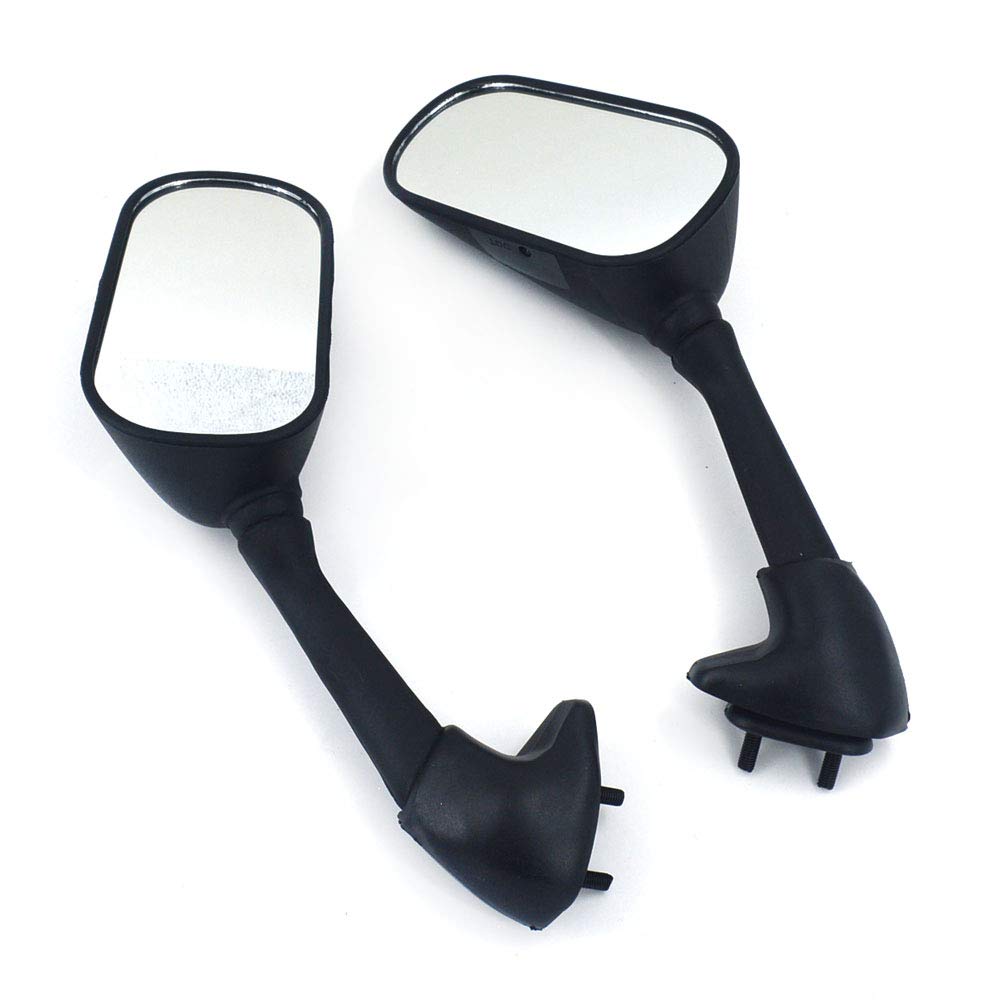 Retrovisores De Moto Motocicleta retrovisor espejos de vista posterior de la cubierta del lado del lado del uso for YAMAHA YZFR1 YZF R1 YZF-R1 2002 2003 2004 2005 2006 Bicicleta Retrovisores Moto